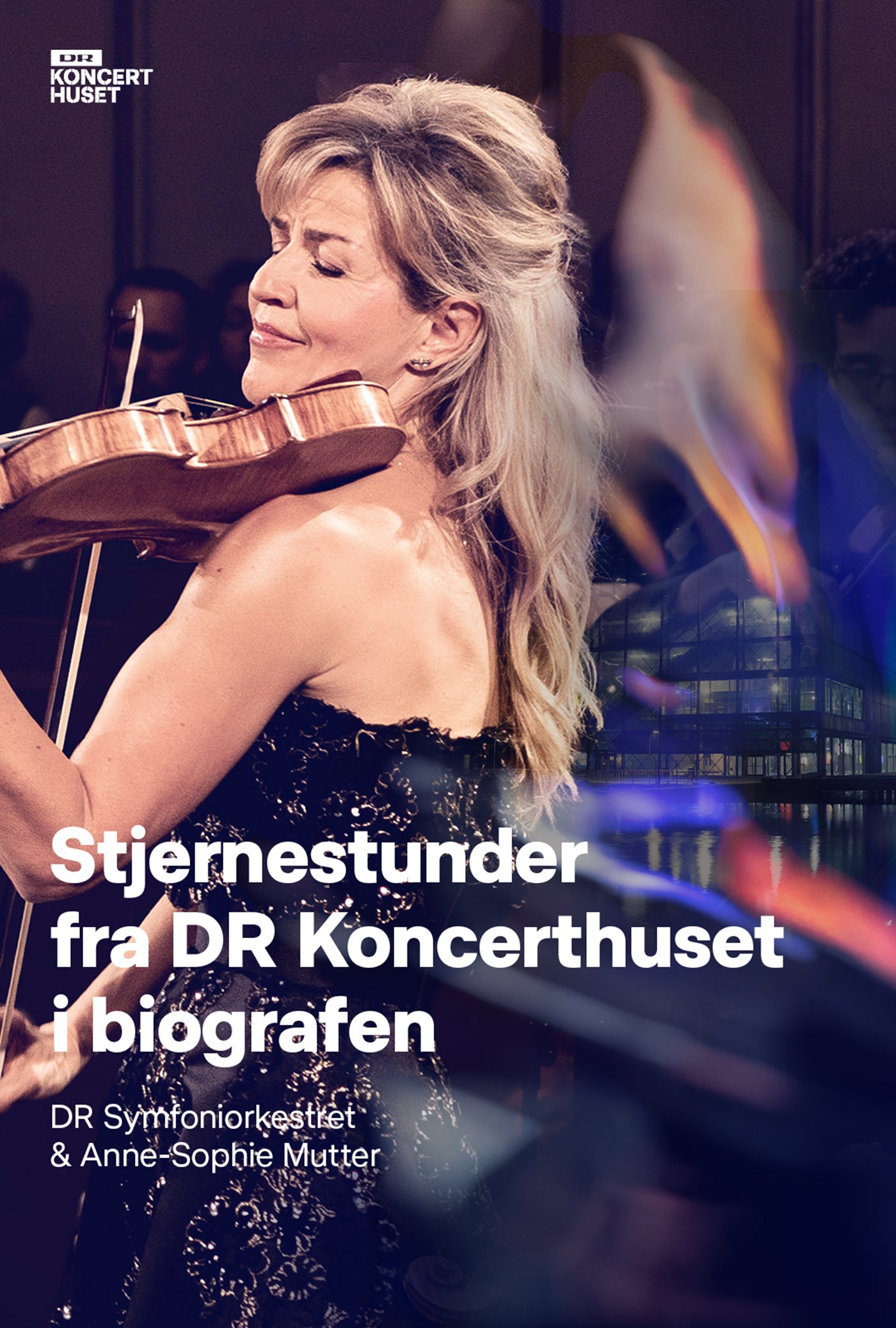 Søndag 25. januar kl. 14.00 DRs symfoniorkester koncert med Anne-Sophie Mutter